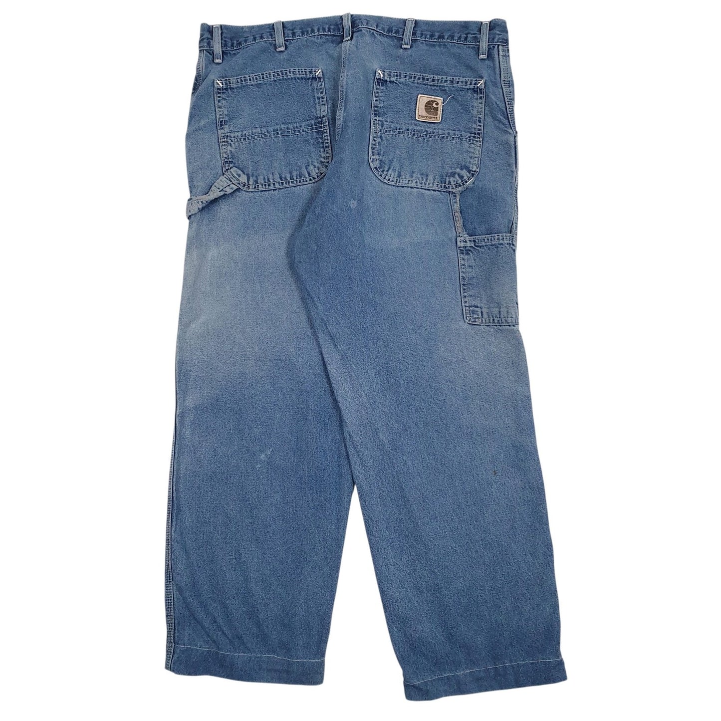 Mens Blue Carhartt Distressed  Jeans