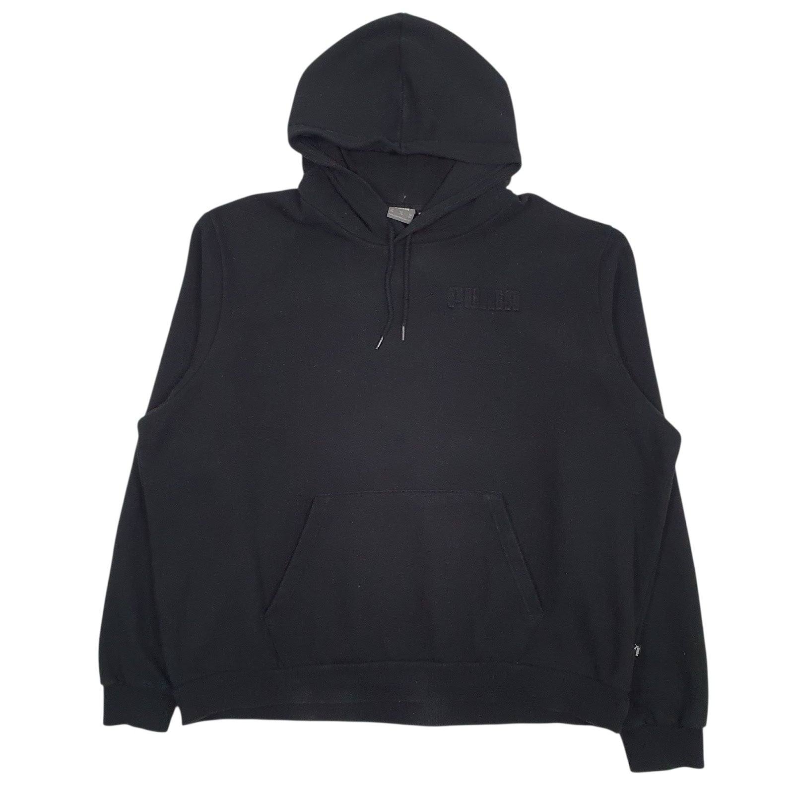 Mens Black Puma  Hoodie Jumper