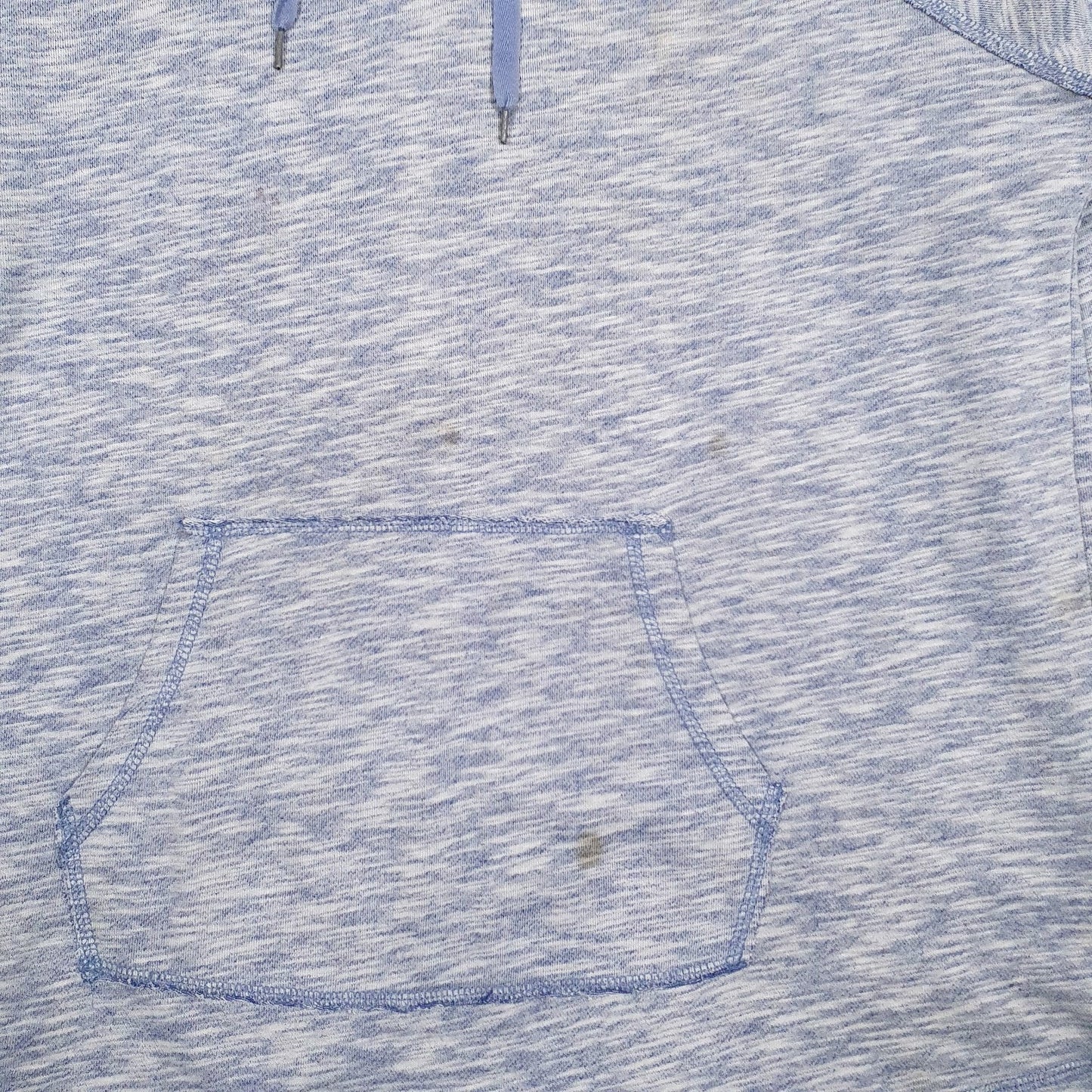 Womens Blue Calvin Klein Lightweight Hoodie Jumper