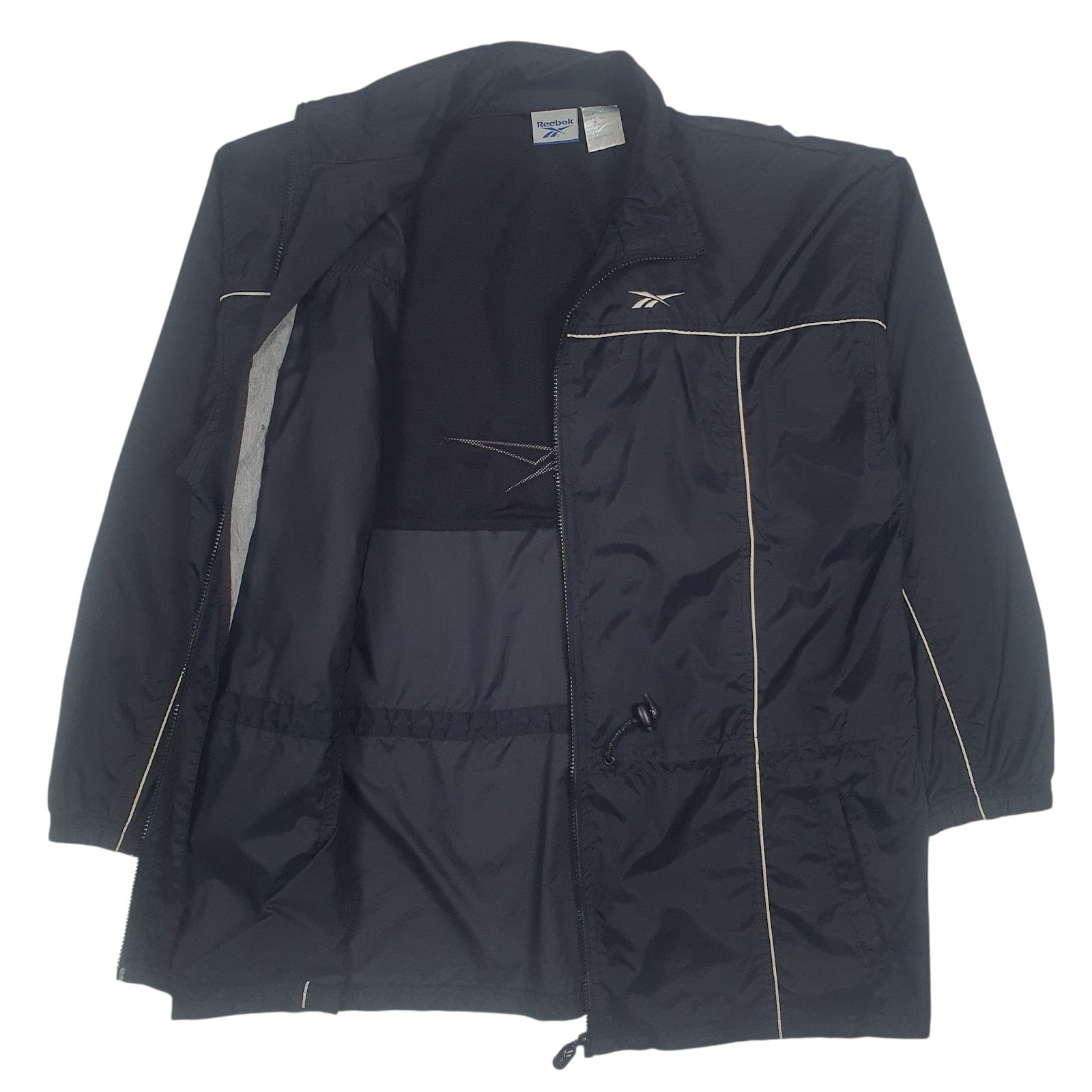Mens Black Reebok  Hoodie Coat