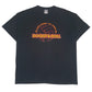 Mens Black Gildan Rocket & Roll Short Sleeve T Shirt