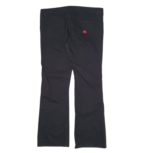 Womens Black Dickies   Trousers