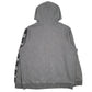 Mens Grey Puma Spellout Hoodie Jumper