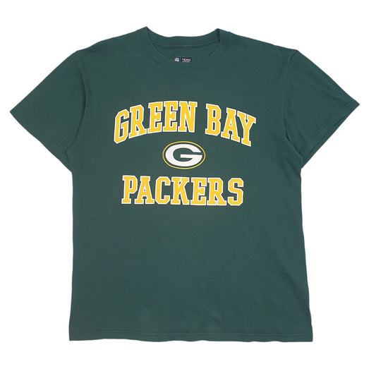 Mens Green NFL Green Bay Packers Short Sleeve T Shirt