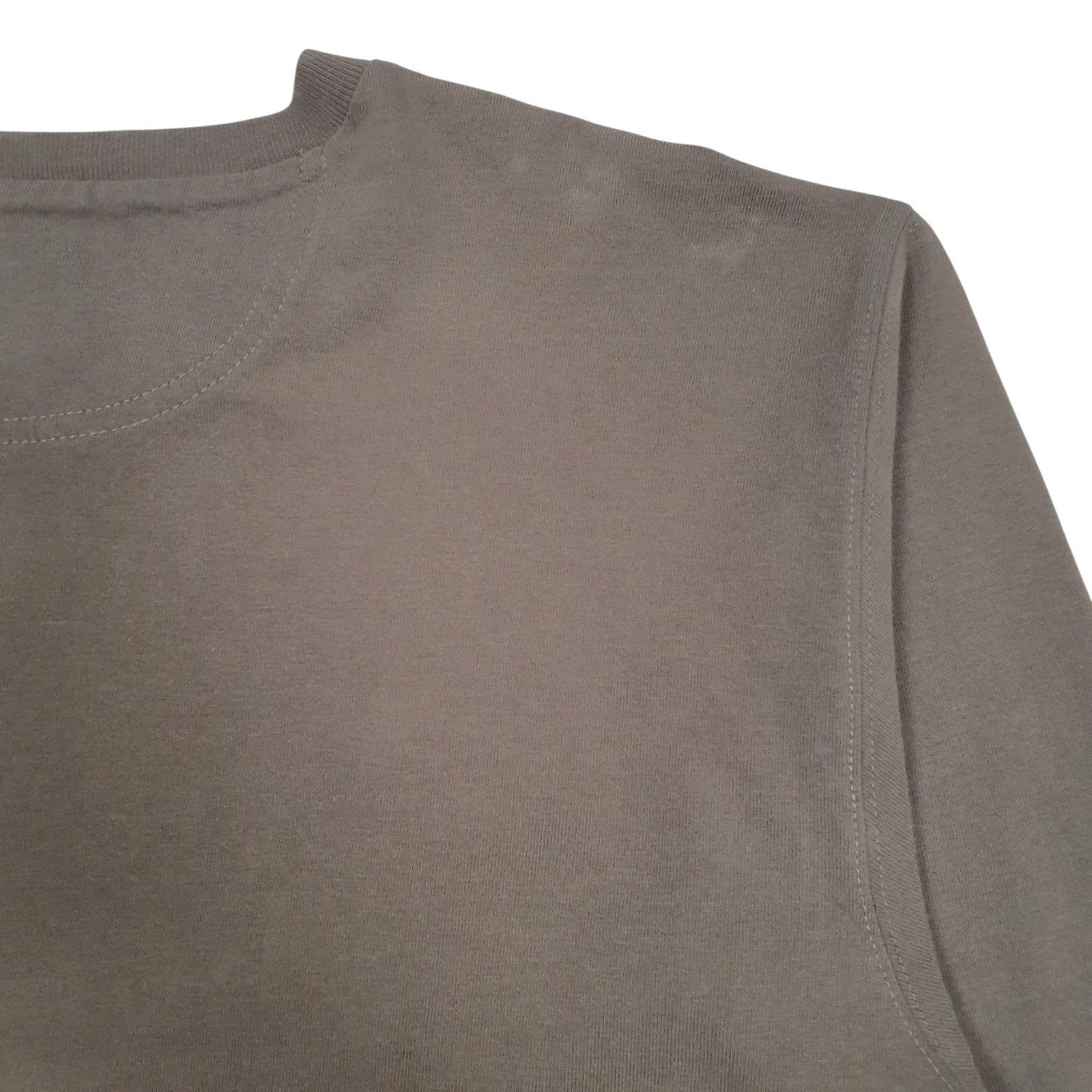 Mens Grey Champion Spellout  T Shirt