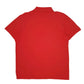 Mens Red Kappa  Hoodie Polo Shirt