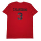 Mens Red Gildan Park Hill Trojans Baseball  T Shirt