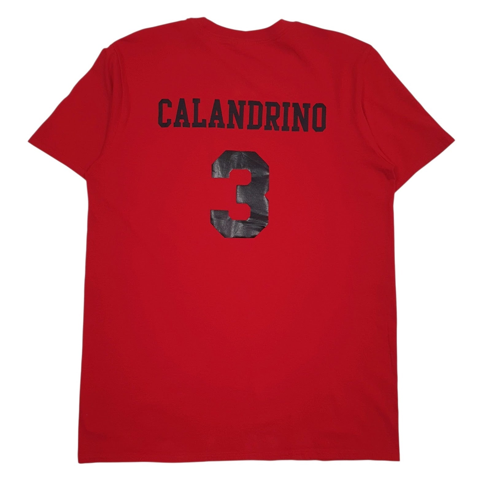 Mens Red Gildan Park Hill Trojans Baseball  T Shirt