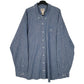 Mens Blue L.L.Bean  Long Sleeve Shirt