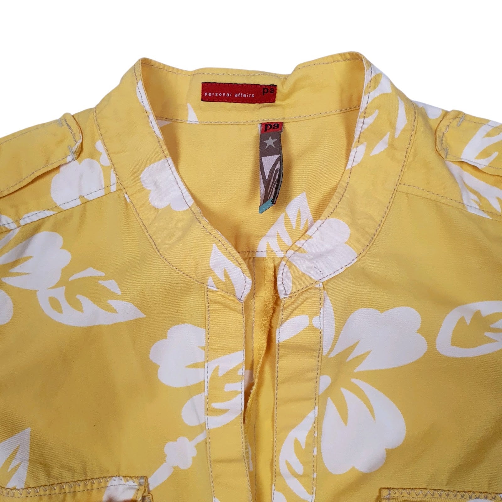 Womens Yellow Personal Affairs   Dress
