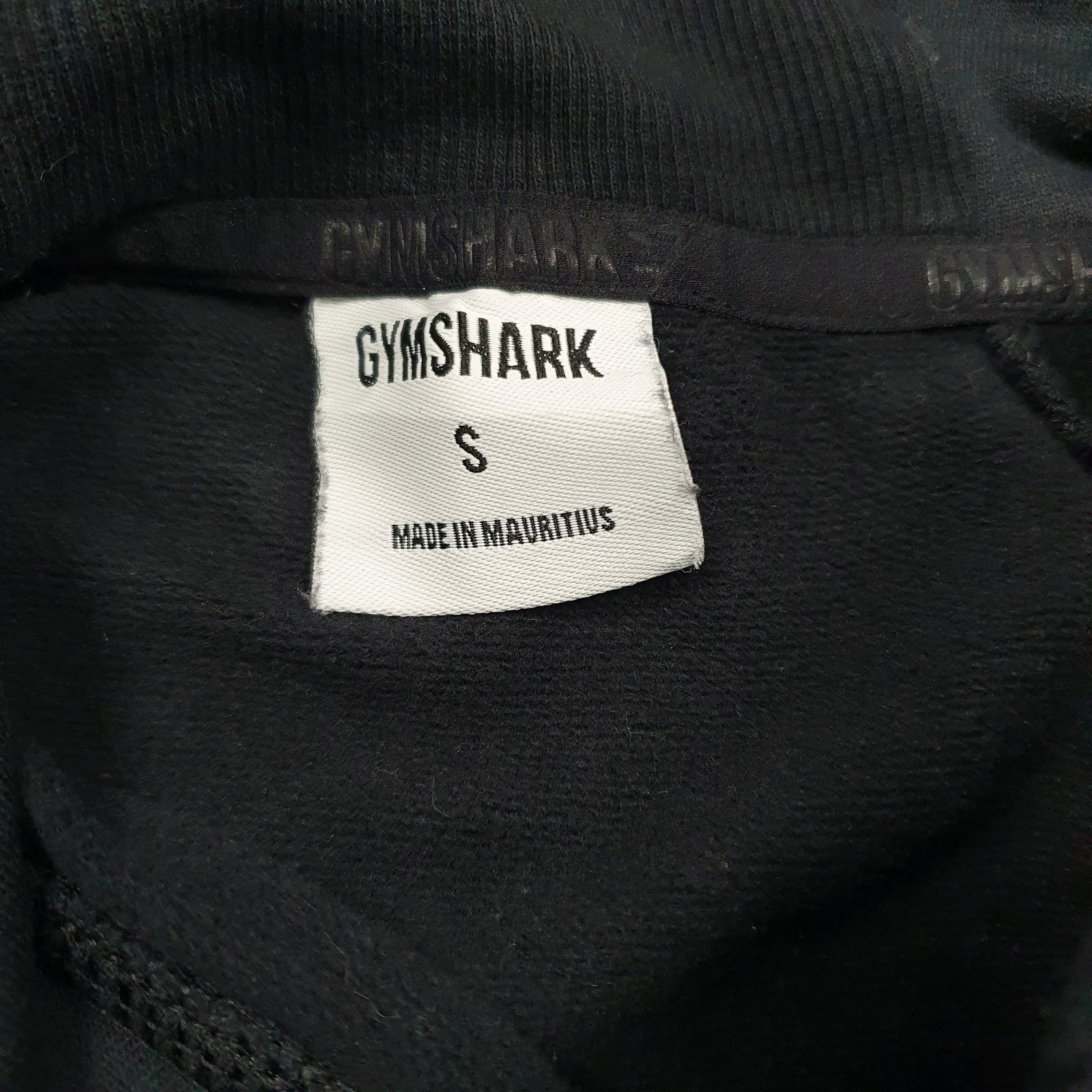Womens Navy Gym Shark  Hoodie Jumper