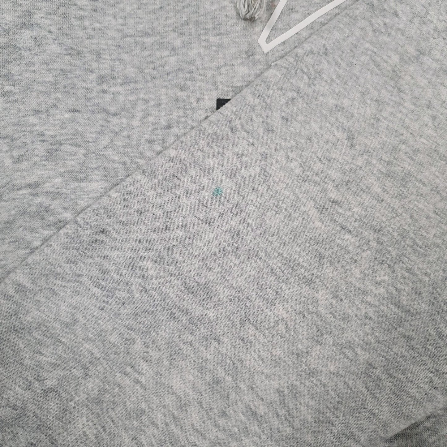 Mens Grey Reebok Spellout Hoodie Jumper