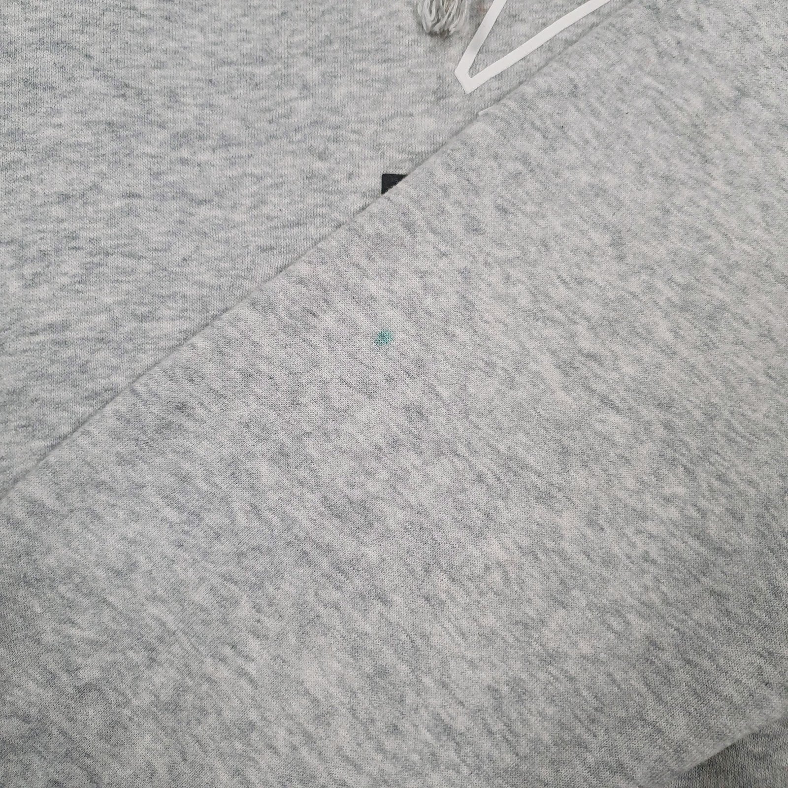 Mens Grey Reebok Spellout Hoodie Jumper