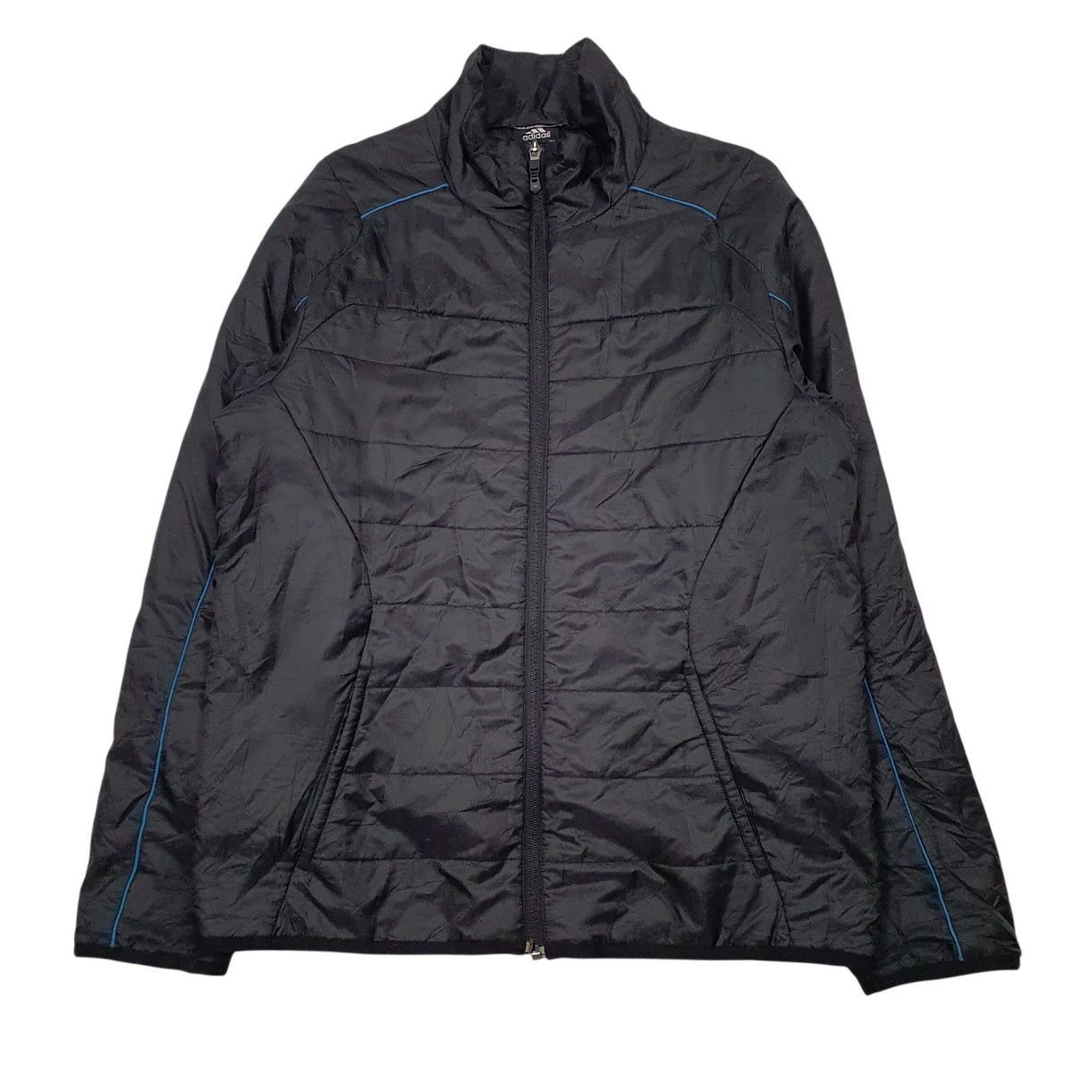 Mens Black Adidas   Coat