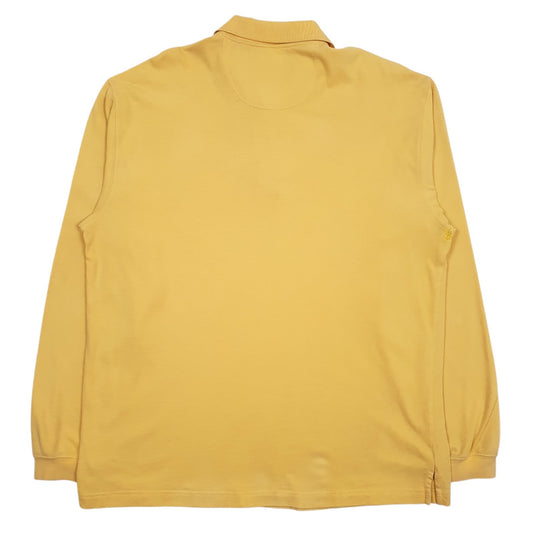 Mens Yellow Izod   Polo Shirt