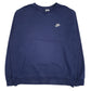 Mens Navy Nike  Crewneck Jumper