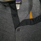 Mens Grey Patagonia Synchilla Quarter Zip Jumper