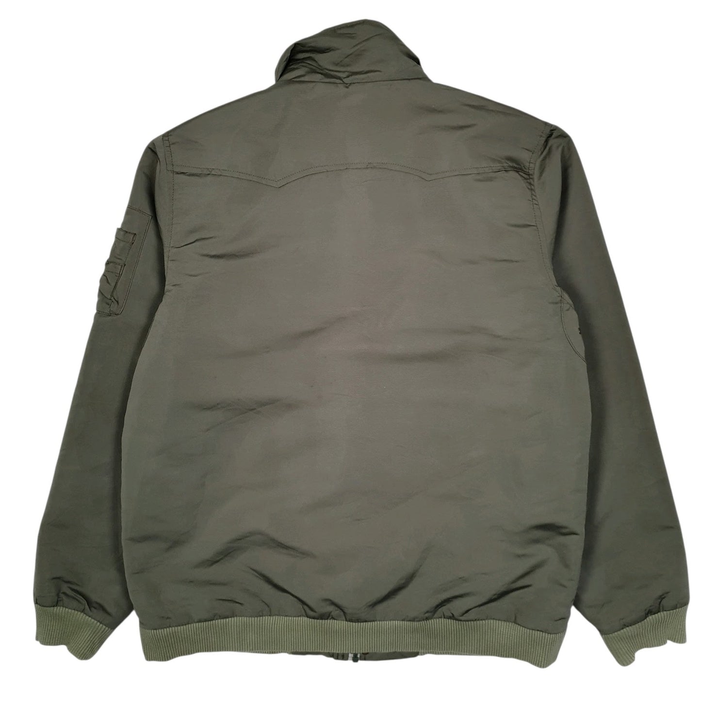 Mens Green Levis Windbreaker  Coat