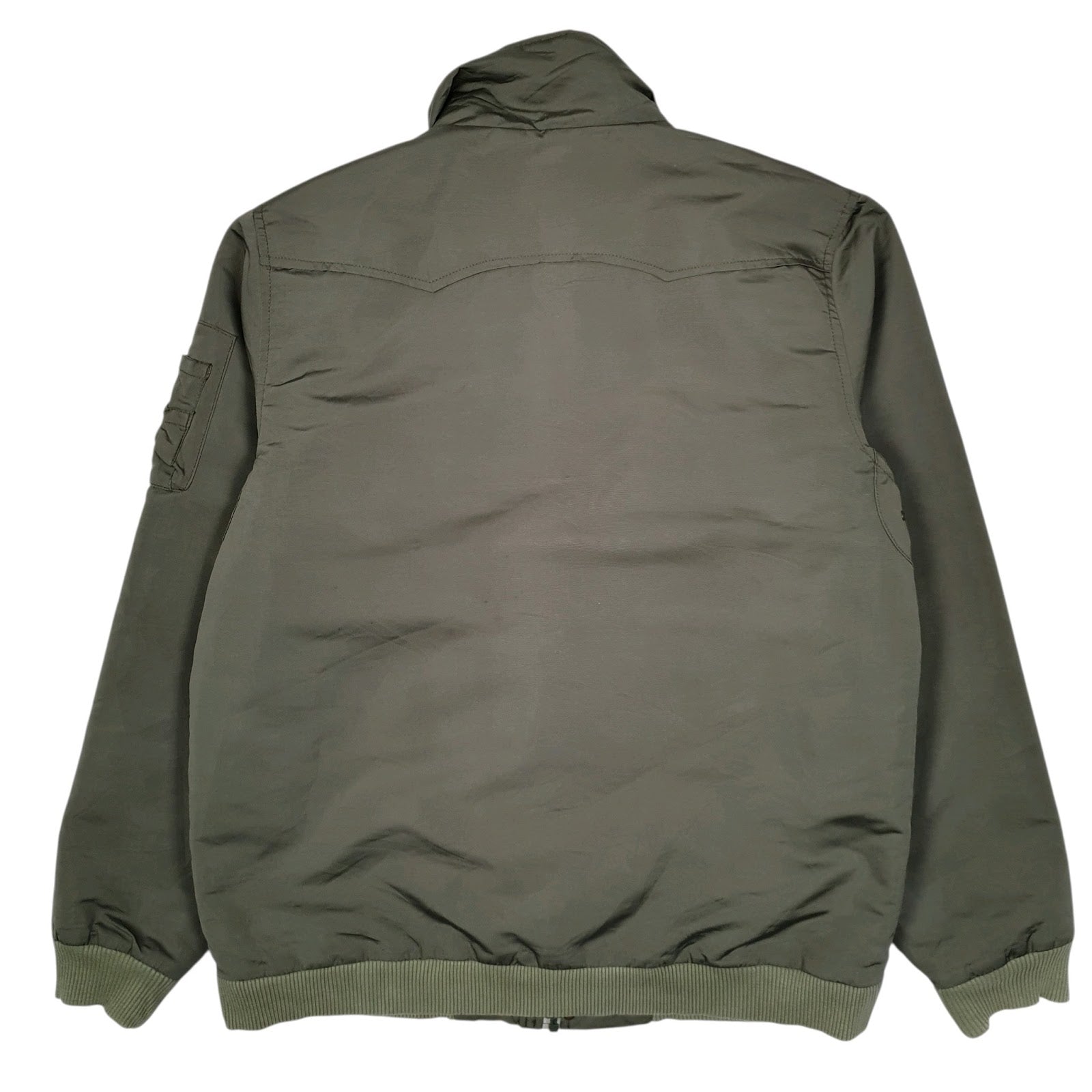 Mens Green Levis Windbreaker  Coat