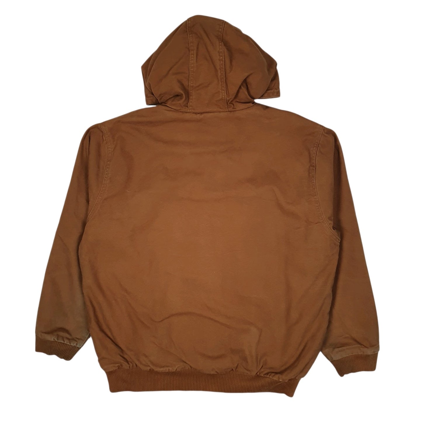 Mens Brown Lee Sherpa Lined Active Hoodie Coat