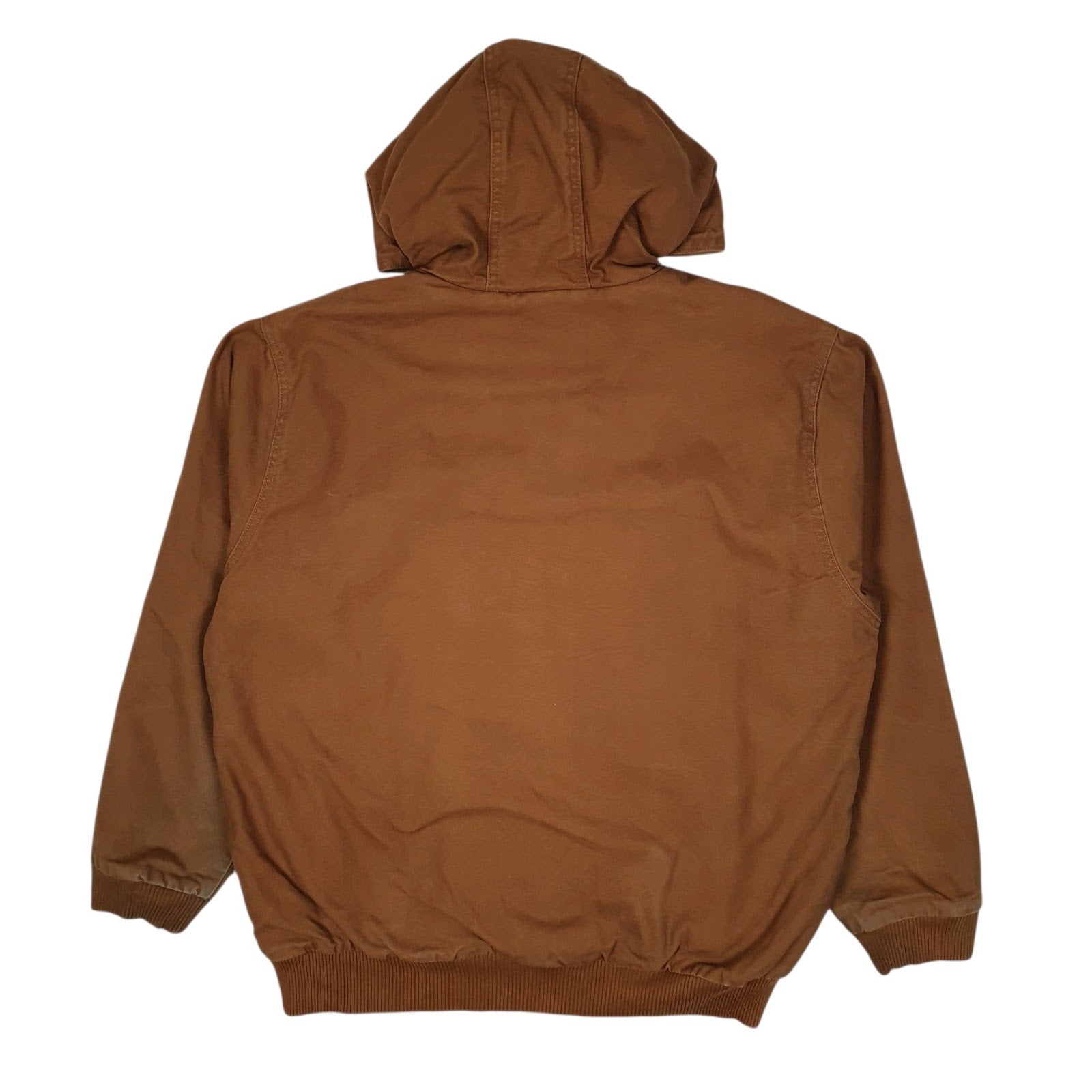 Mens Brown Lee Sherpa Lined Active Hoodie Coat
