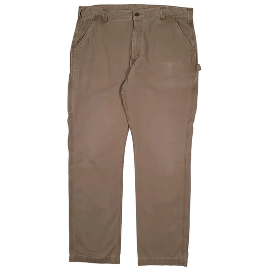 Mens Brown Carhartt B324 Carpenter Trousers