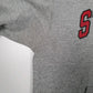 Mens Grey Champion St Johns Vintage 00s Hoodie Jumper