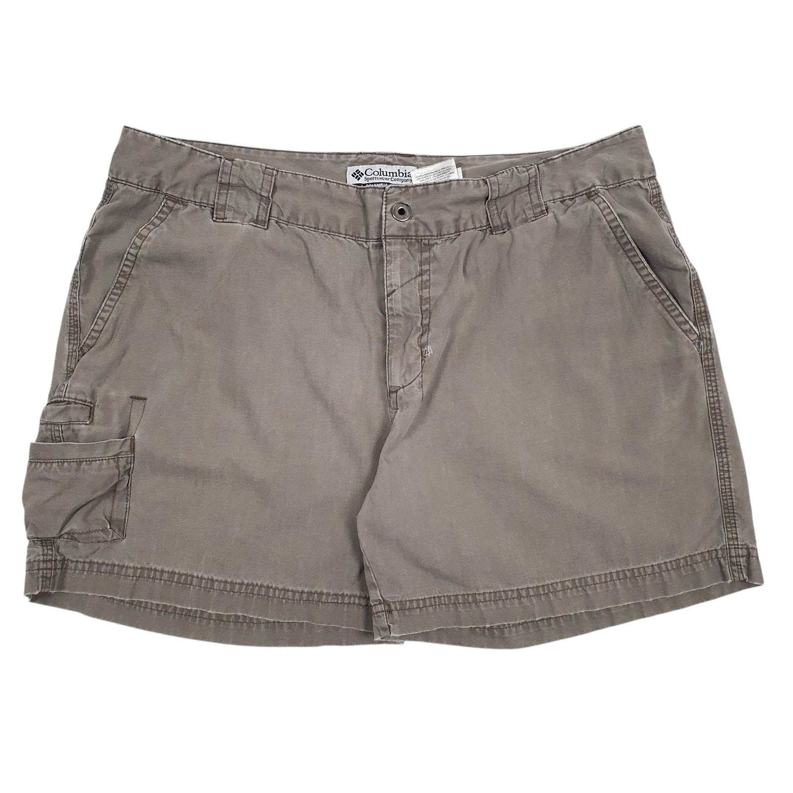 Womens Grey Columbia Sportswear Company  Carpenter Shorts