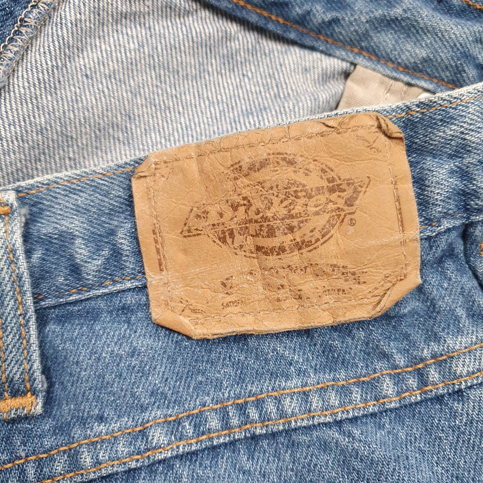 Mens Blue Dickies   Jeans