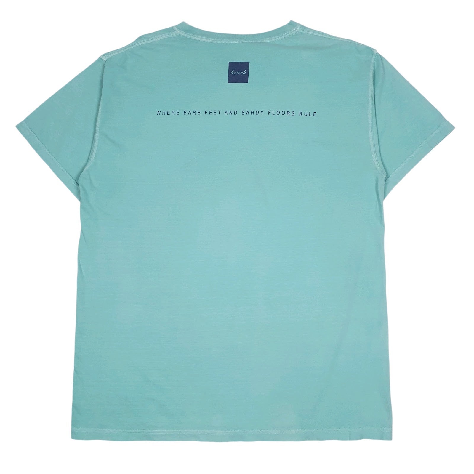 Mens Blue Comfort Colors   T Shirt