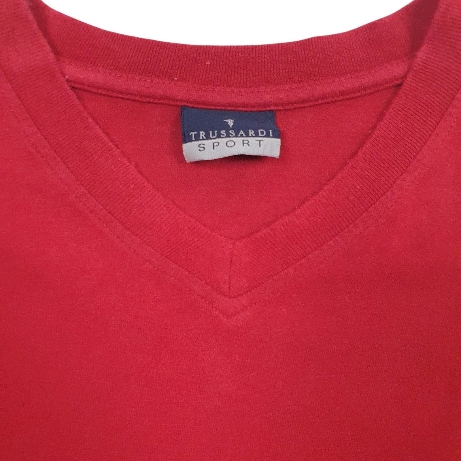 Mens Red Trussardi   T Shirt