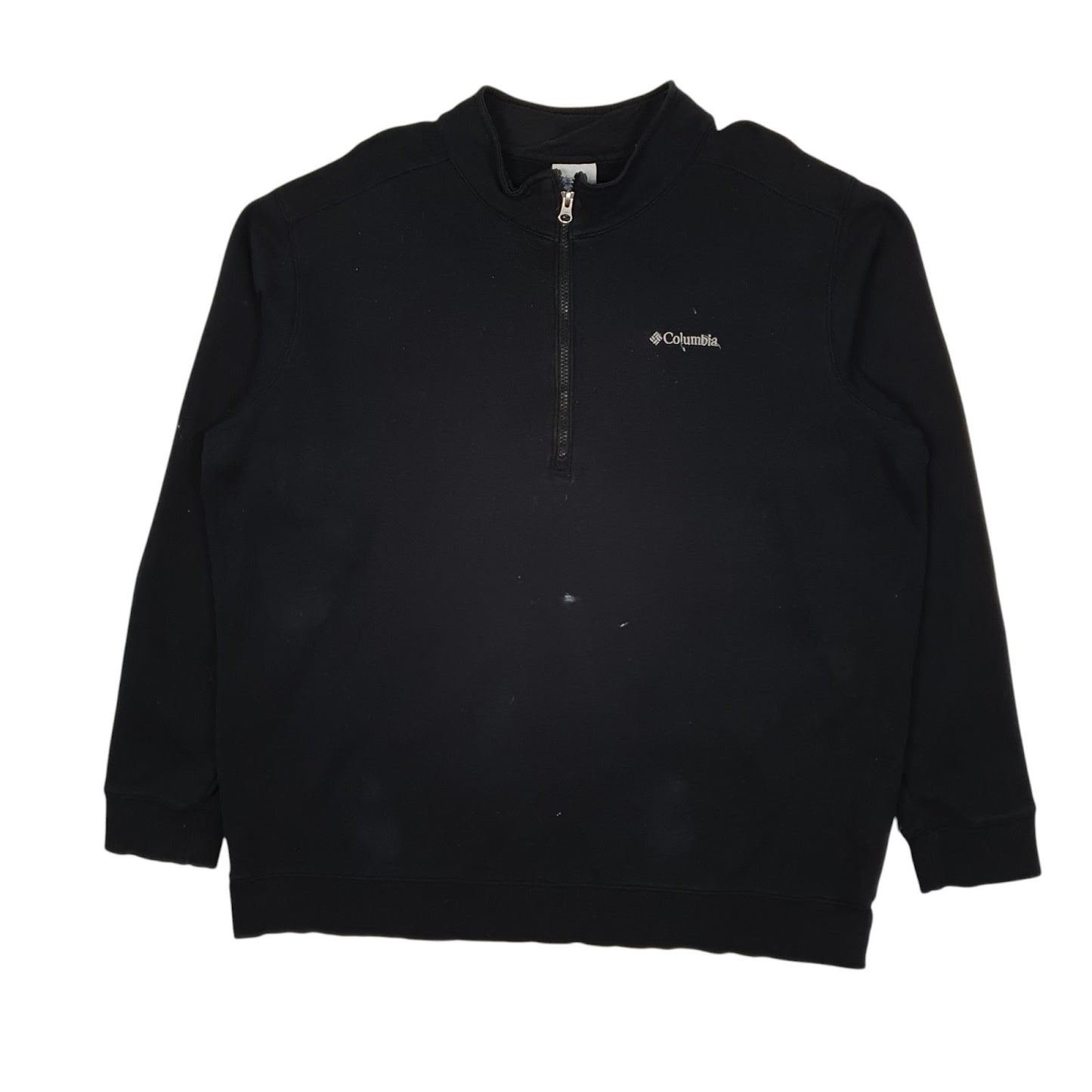 Mens Black Columbia Sportswear Company  Quarter Zip Jumper