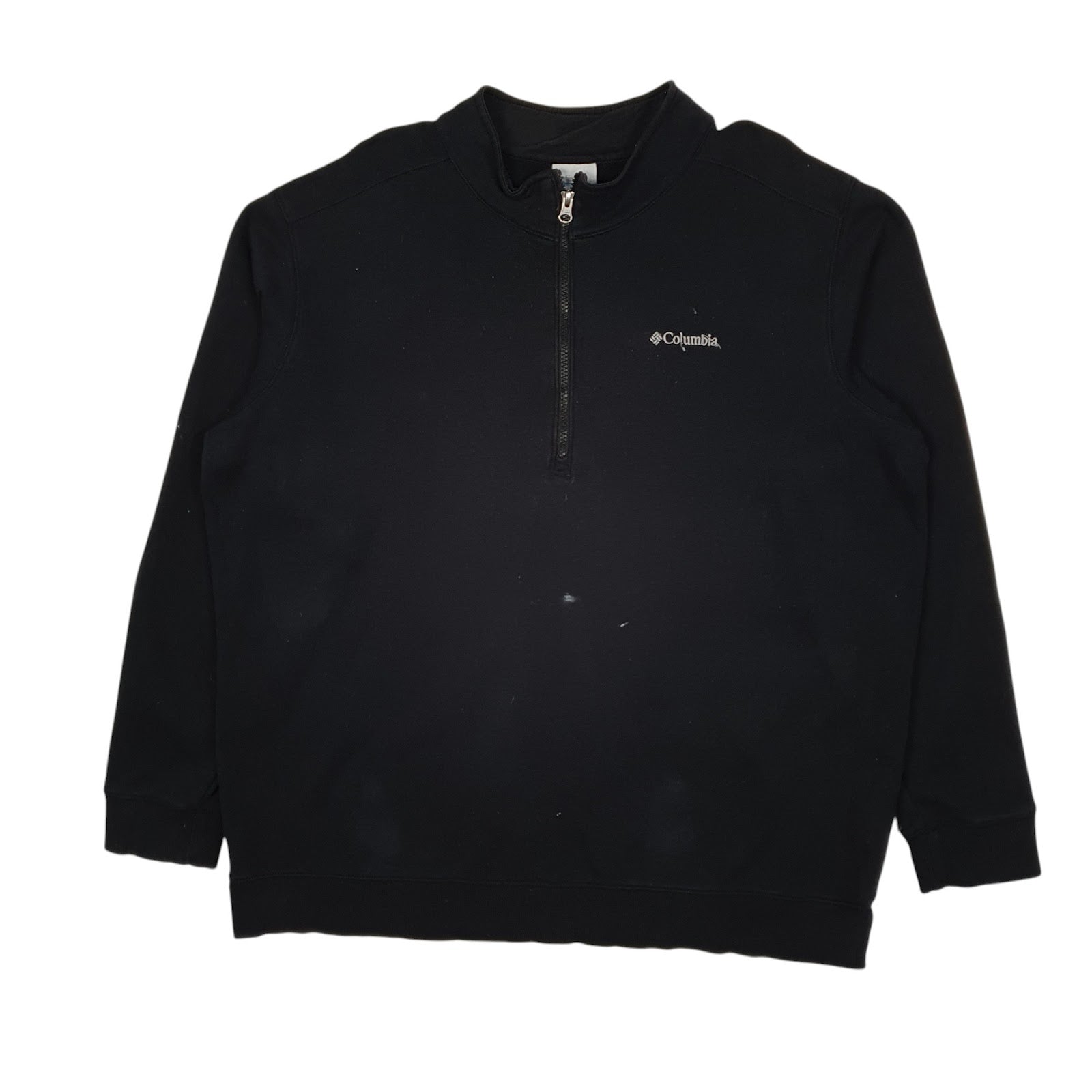 Mens Black Columbia Sportswear Company  Quarter Zip Jumper