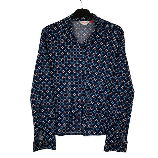 Womens Navy Pepe Jeans  Long Sleeve Shirt