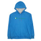 Mens Blue Champion Spellout Hoodie Jumper