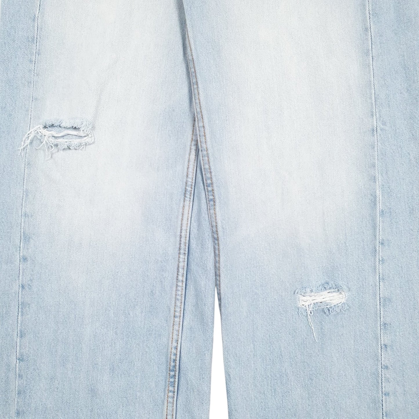 Womens Blue Zara  Full Zip Jeans