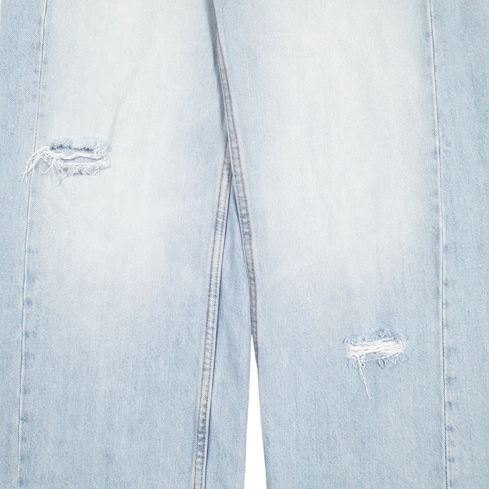 Womens Blue Zara  Full Zip Jeans