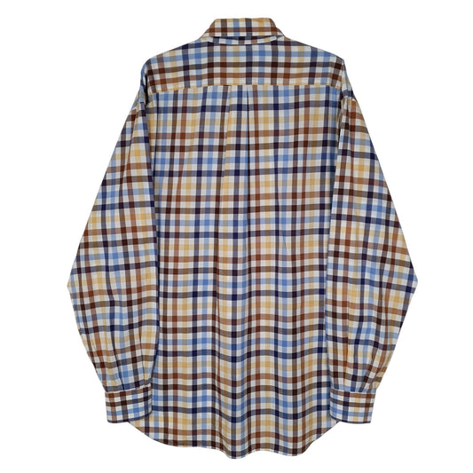 Mens Beige Brookfield   Shirt