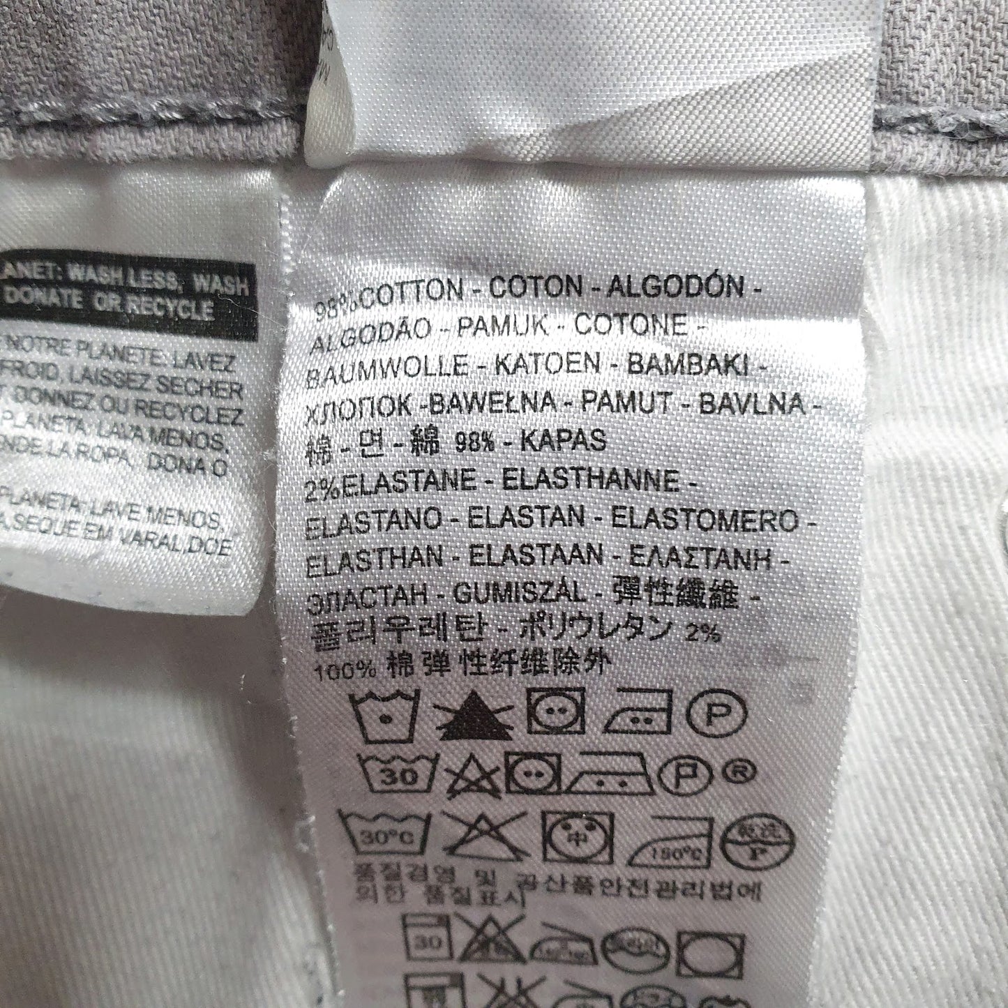 Mens Grey Levis   Jeans