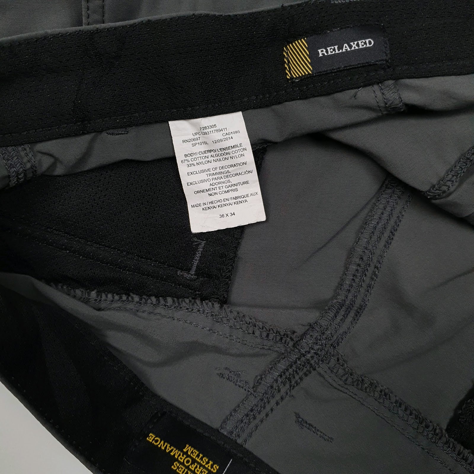 Mens Grey Dickies   Trousers
