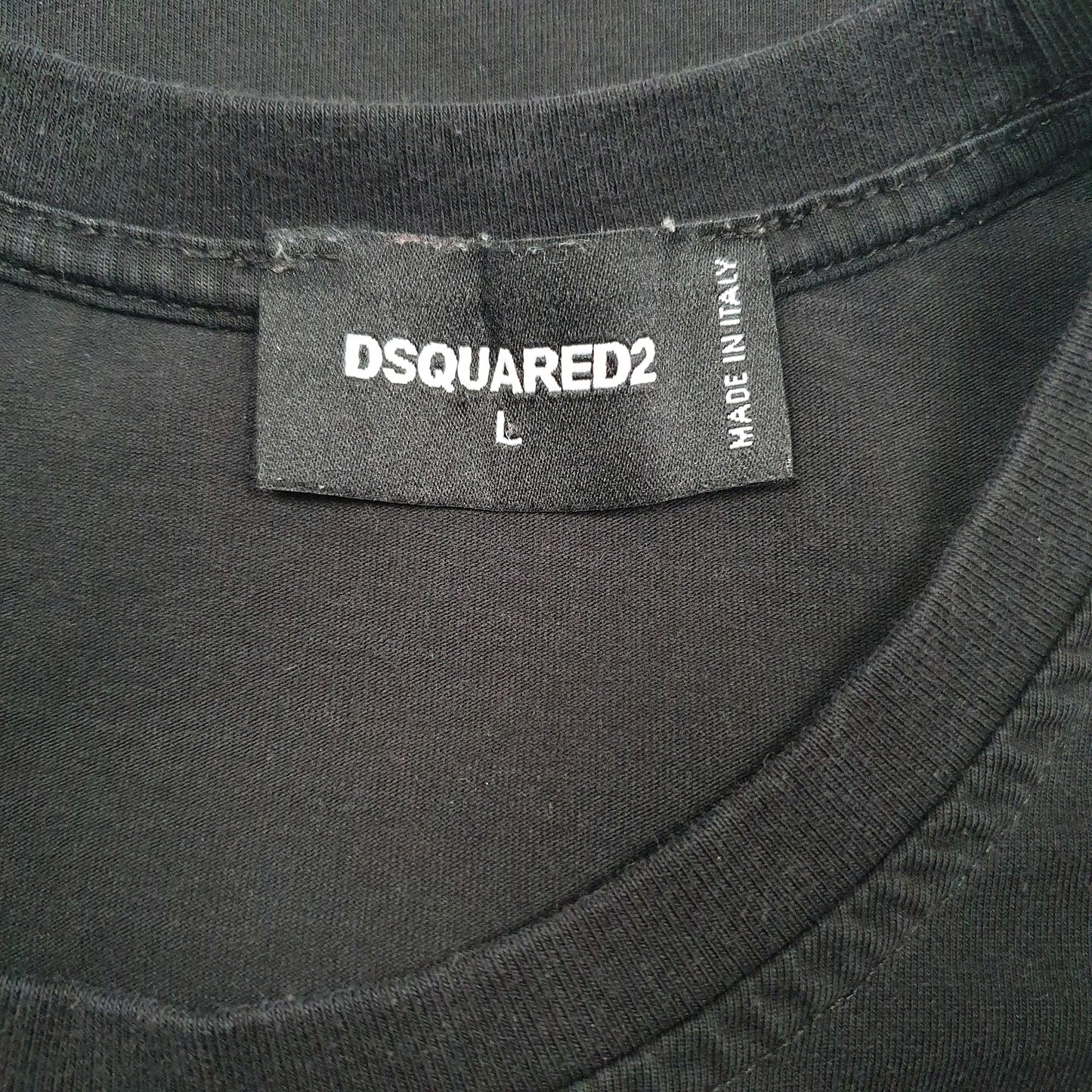Womens Black Dsquared2   T Shirt