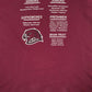 Mens Burgundy Canvas Cheyenne Mountain State Team  T Shirt