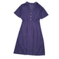 Womens Purple Unbranded  Short Sleeve Dress