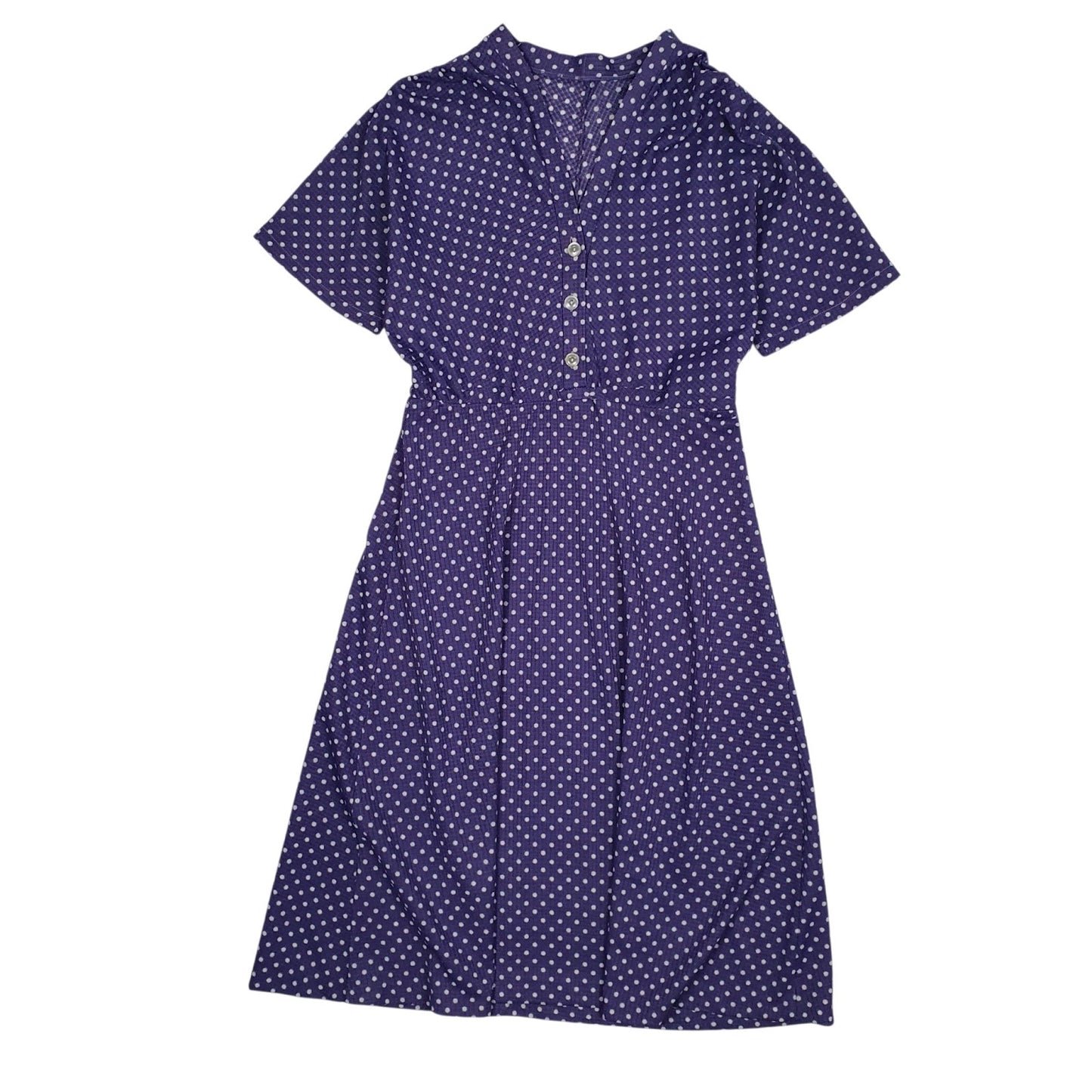 Womens Purple Unbranded  Short Sleeve Dress