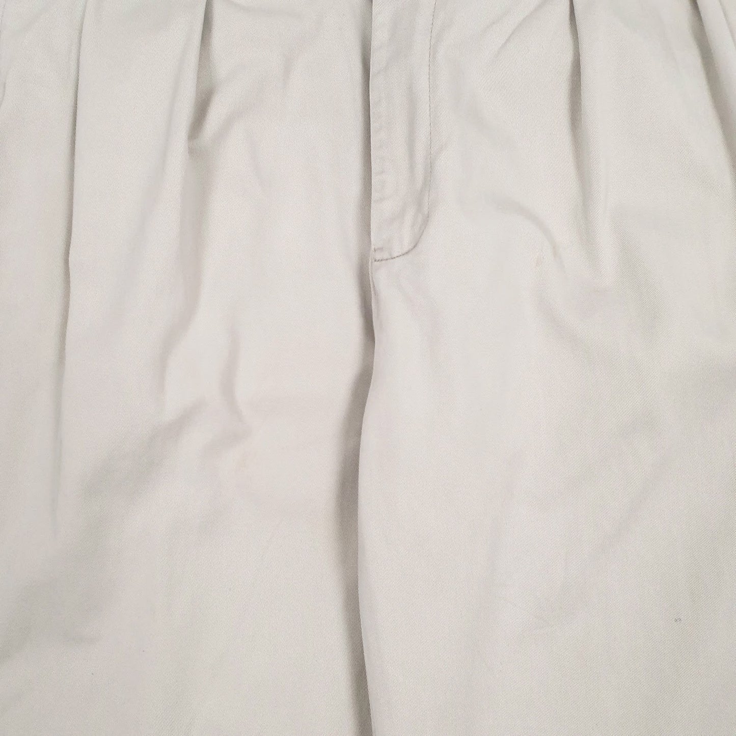 Mens Beige Polo Ralph Lauren Pleated  Trousers