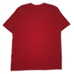 Mens Red Adidas   T Shirt