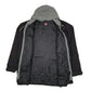 Mens Black Wrangler Hoodie Chore  Coat