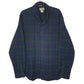 Mens Navy L.L.Bean Flannel Long Sleeve Shirt
