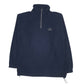 Mens Navy Kappa  Quarter Zip Jumper