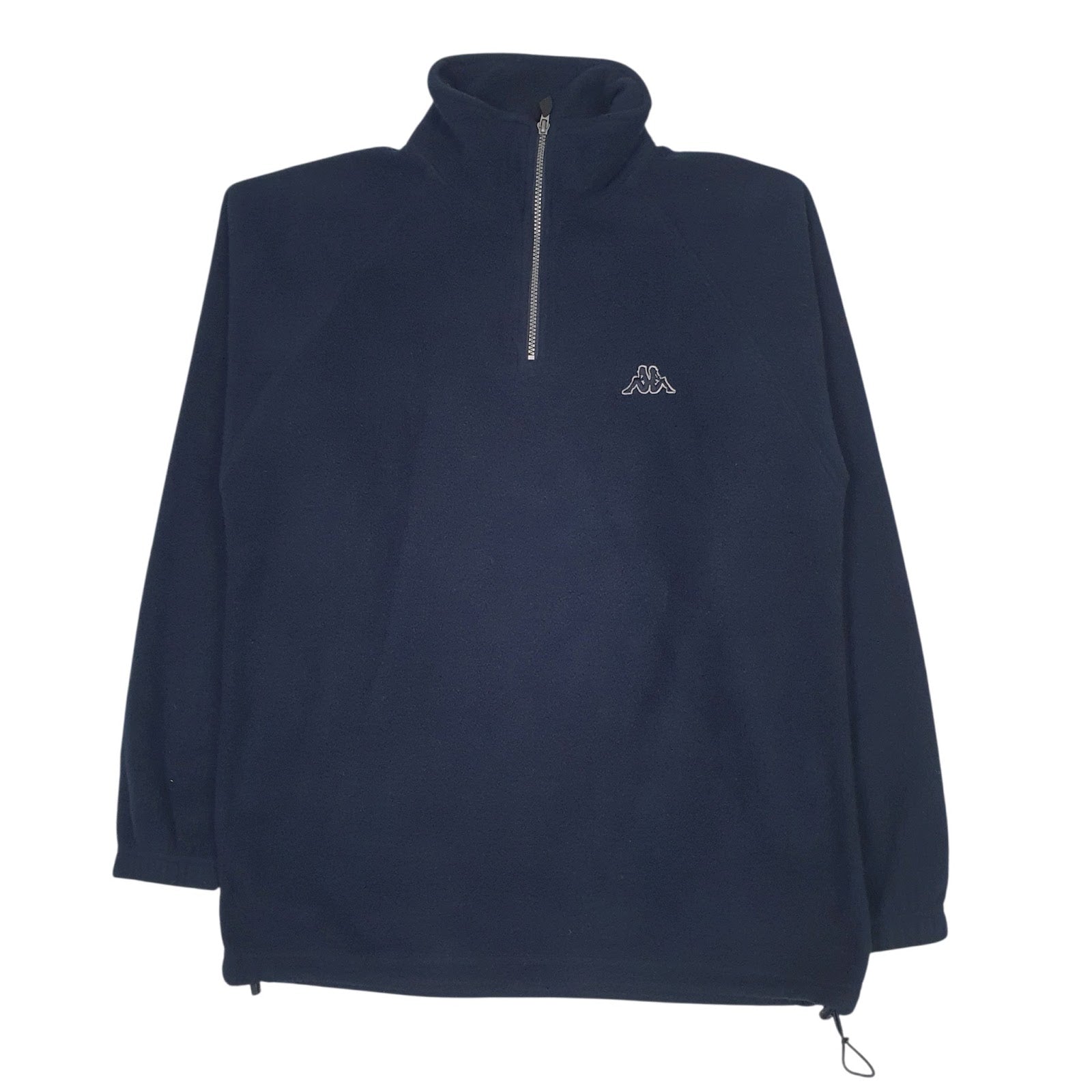 Mens Navy Kappa  Quarter Zip Jumper